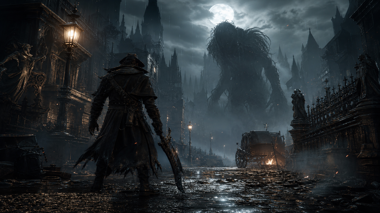 Bloodborne original game remake reference artwork 3