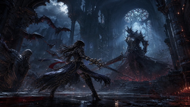 Bloodstained Ritual of the Night original bloodstained ritual of the night custom game reference artwork 2