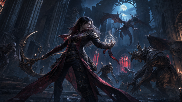Bloodstained Ritual of the Night original bloodstained ritual of the night custom game reference artwork 3