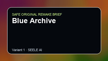Blue Archive Game Customer Remake preview
