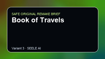 Book of Travels original game remake reference artwork 3