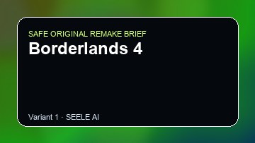 Borderlands 4 Game Customer Remake preview