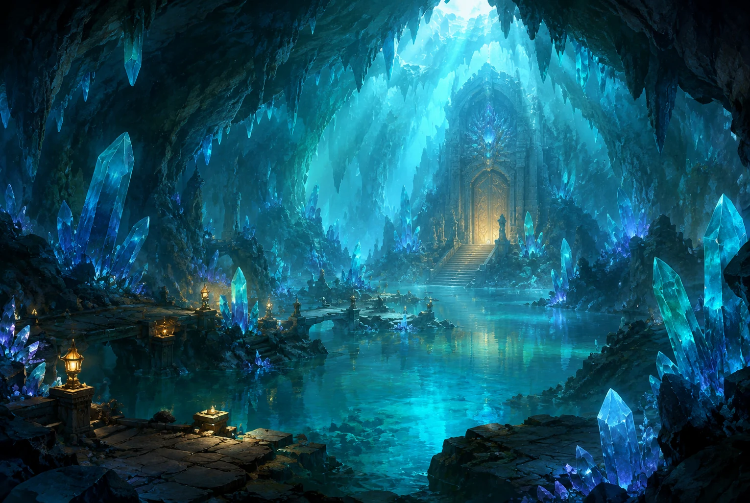 Boss Arena Background AI image prompt example 3