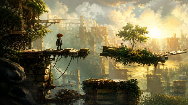 Braid Anniversary Edition original game remake reference artwork 3