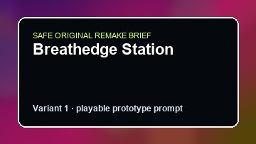 Breathedge Station Shogun Showdown Custom Game Builder preview