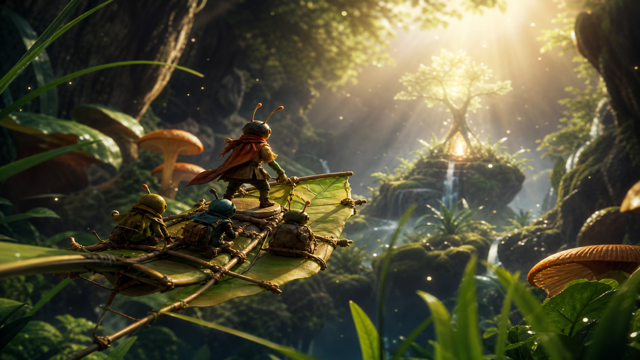 Bug Fables The Everlasting Sapling original game remake reference artwork 2