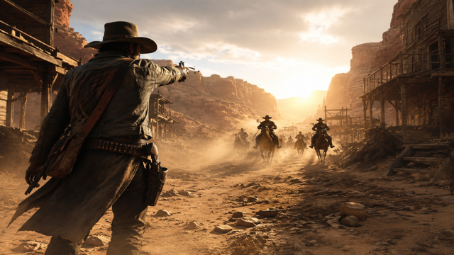 Call of Juarez Gunslinger original game remake reference artwork 2