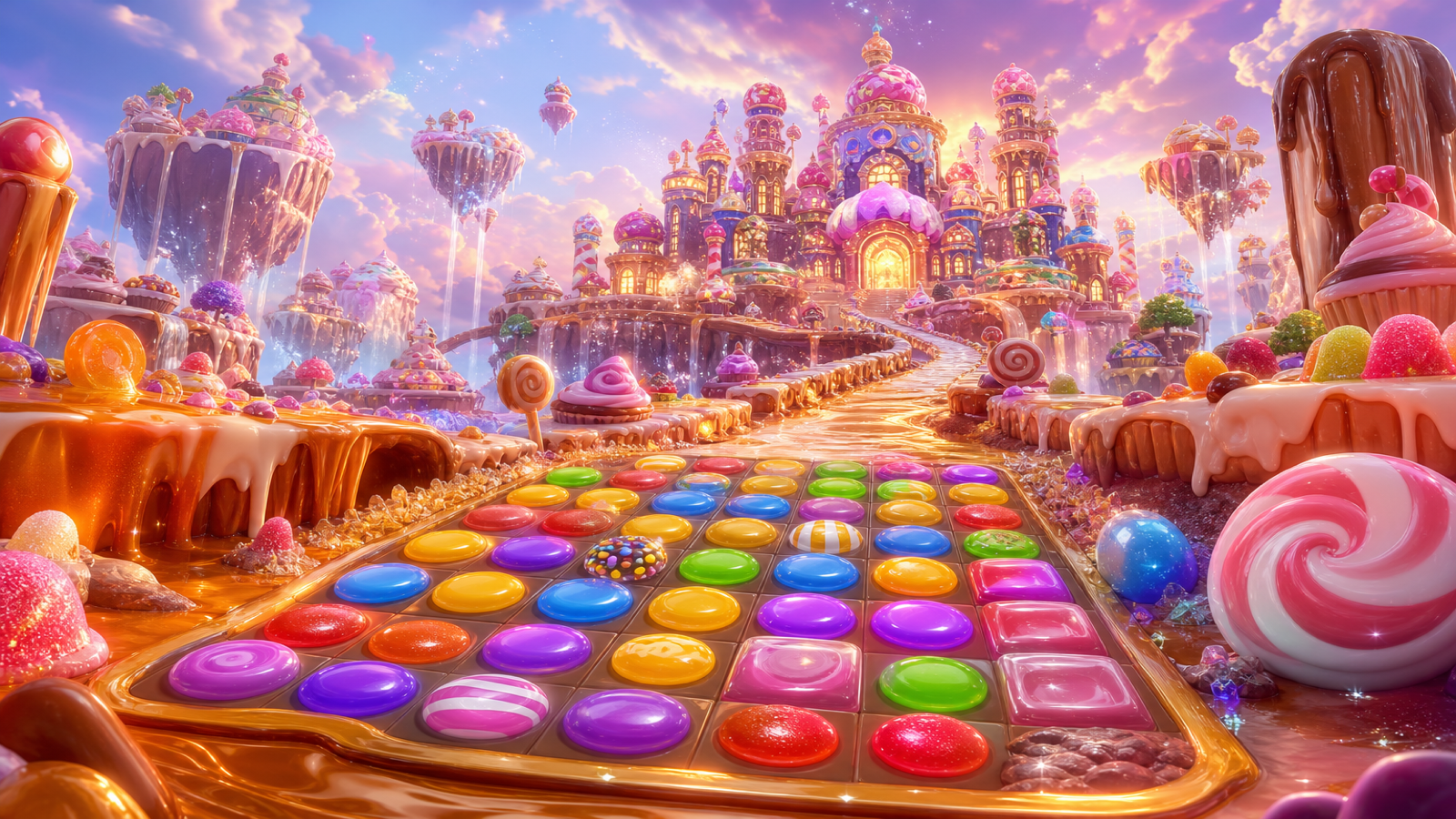 Candy Crush Saga original game remake reference artwork 3