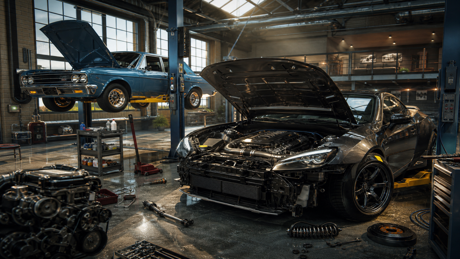 Car Mechanic Simulator 2021 original game remake reference artwork 3