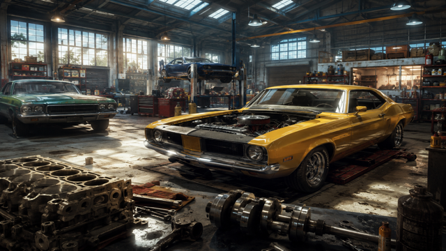 Car Mechanic Simulator original game remake reference artwork 3