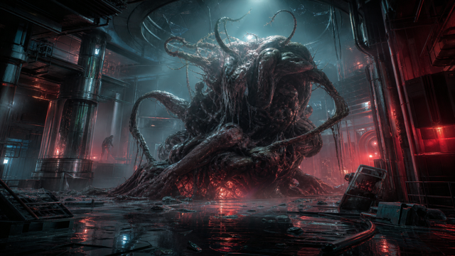 Carrion original game remake reference artwork 3