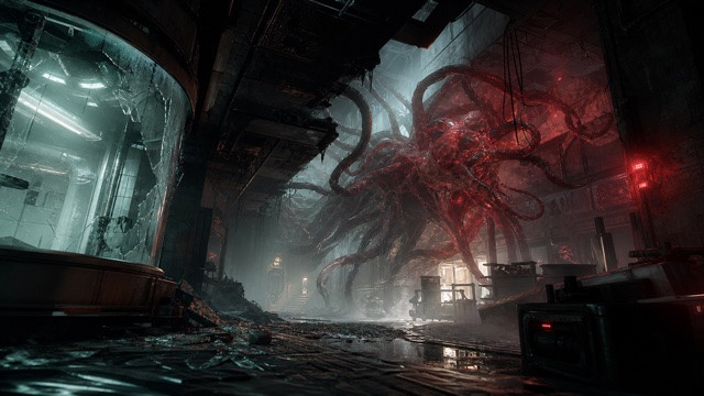 Carrion The Monster Within original game remake reference artwork 1