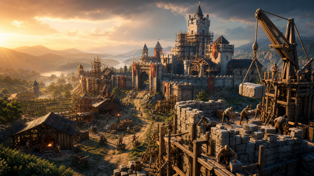 Castle Craft original game remake reference artwork 3