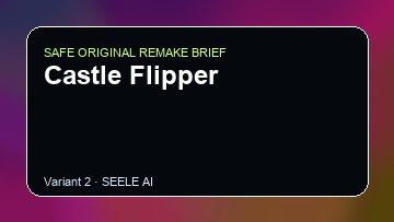 Castle Flipper original game remake reference artwork 2