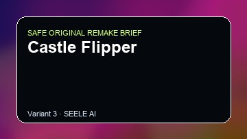 Castle Flipper original game remake reference artwork 3
