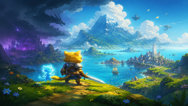 Cat Quest Game Customer Remake preview