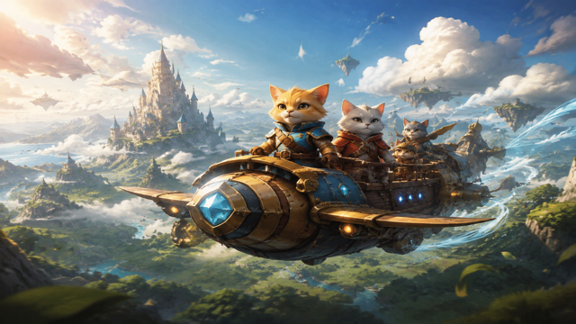 Cat Quest II original game remake reference artwork 2