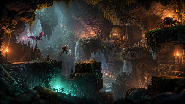 Caveblazers original game remake reference artwork 3