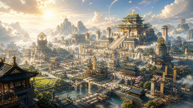 Celestial Empire original game remake reference artwork 3