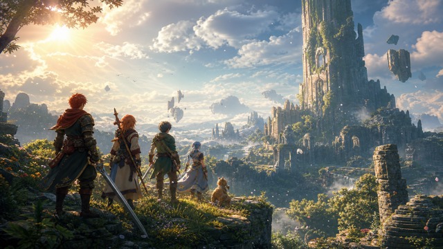 Chained Echoes original game remake reference artwork 3