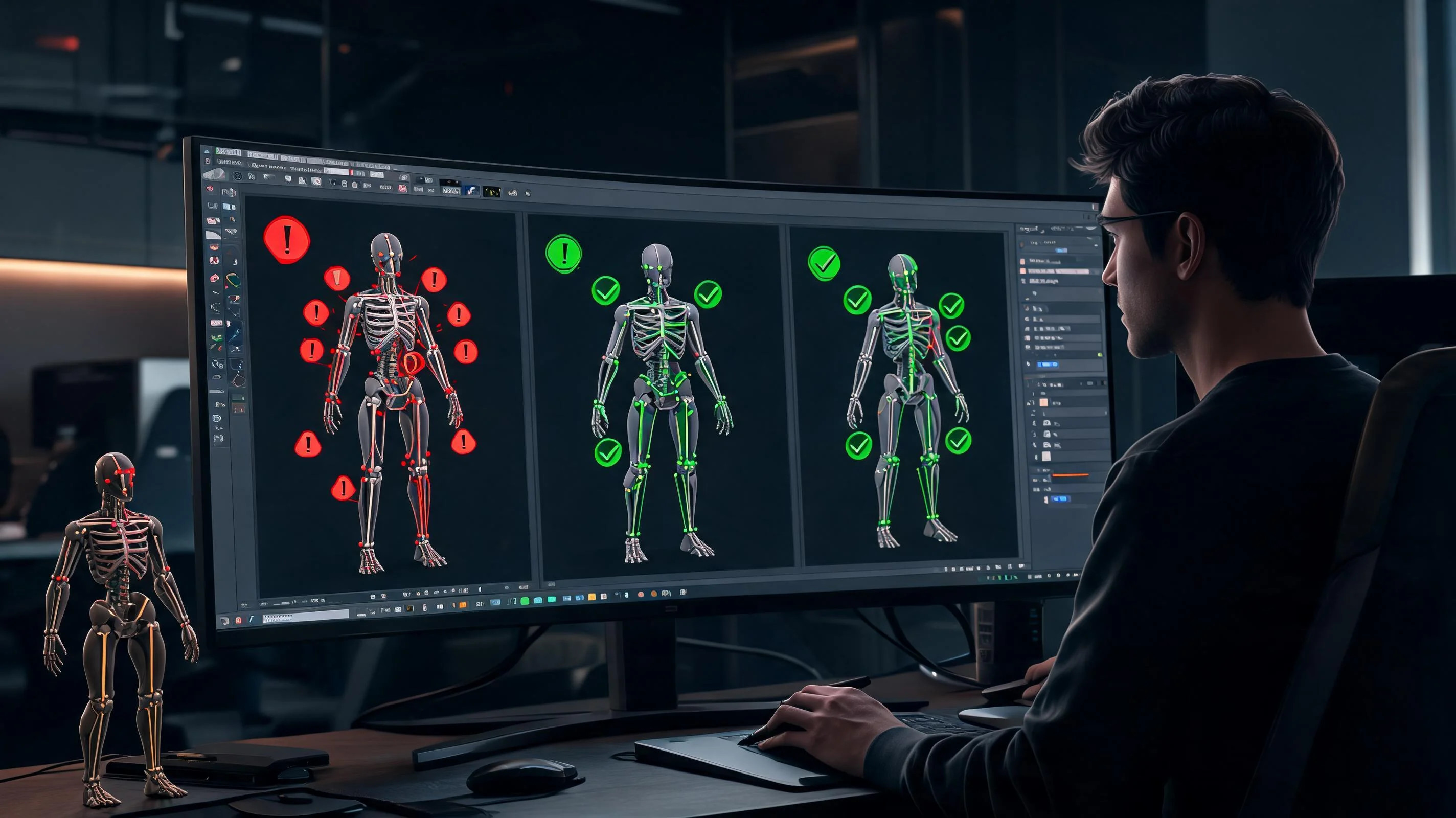 Faster Compatibility Decisions illustration for Character Rigging