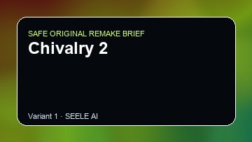 Chivalry 2 Game Customer Remake preview