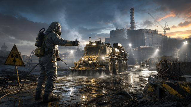 Chornobyl Liquidators original game remake reference artwork 2