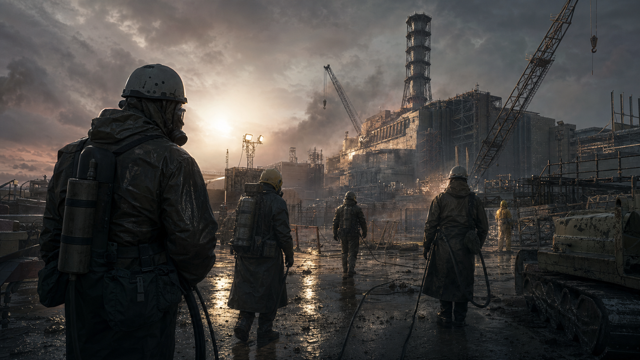 Chornobyl Liquidators original game remake reference artwork 3