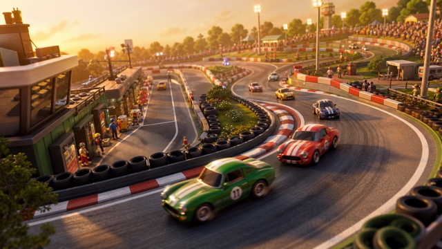 Circuit Superstars Game Customer Remake preview