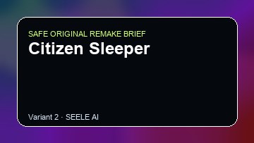 Citizen Sleeper original game remake reference artwork 2