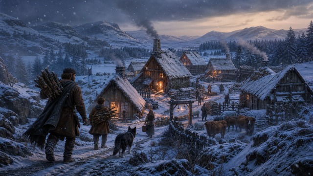 Clanfolk Winter original game remake reference artwork 1