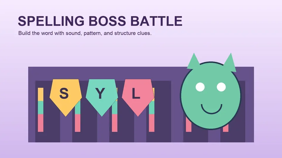 Spelling Boss Battle