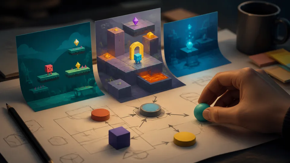 Cocos Creator game prototyping visual showing lp feature 01