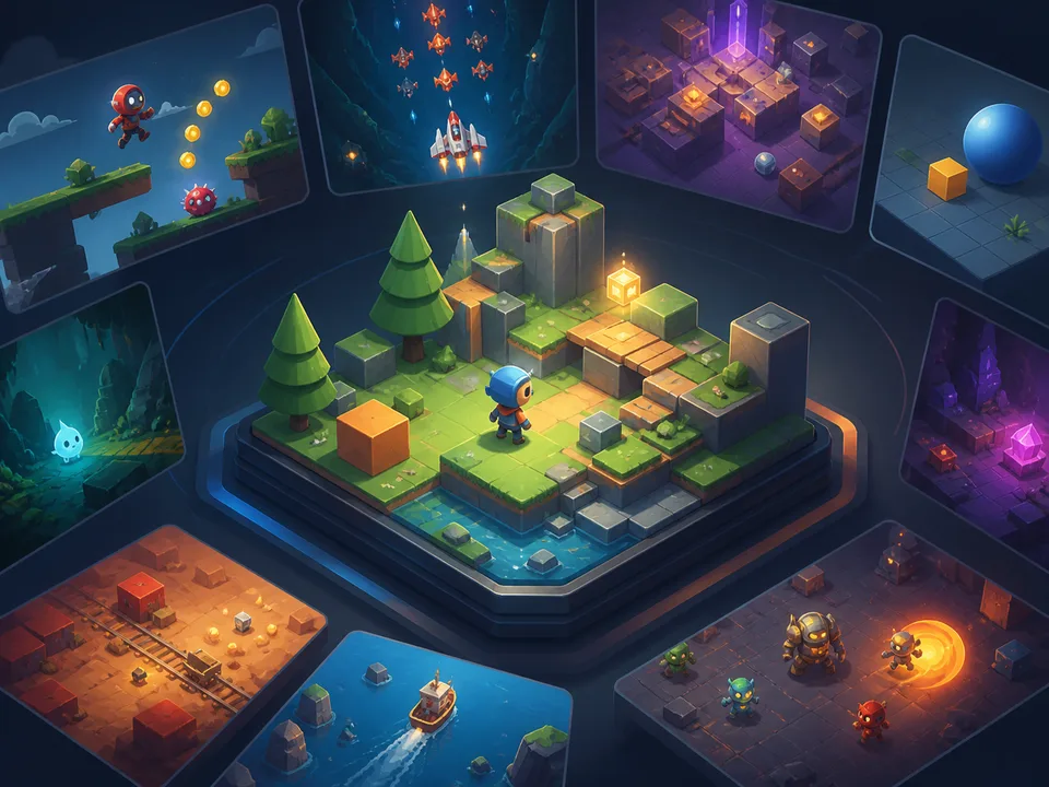 Cocos Creator game prototyping visual showing lp hero 01