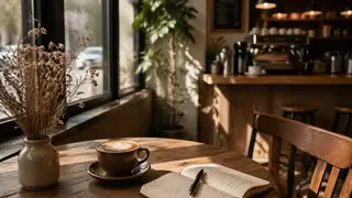 Coffee Shop Aesthetic Photos Image Generator preview