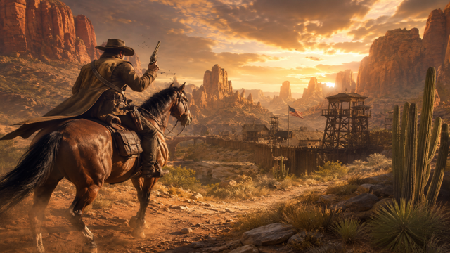 Colt Canyon original game remake reference artwork 3