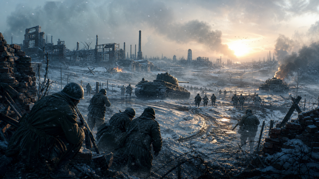 Company of Heroes 2 original game remake reference artwork 1