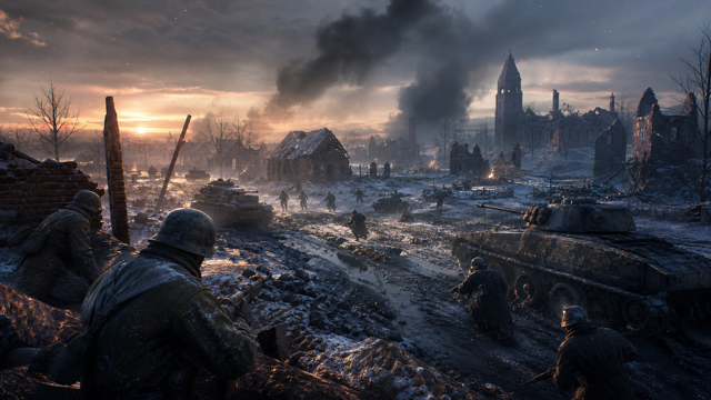 Company of Heroes 2 original game remake reference artwork 3