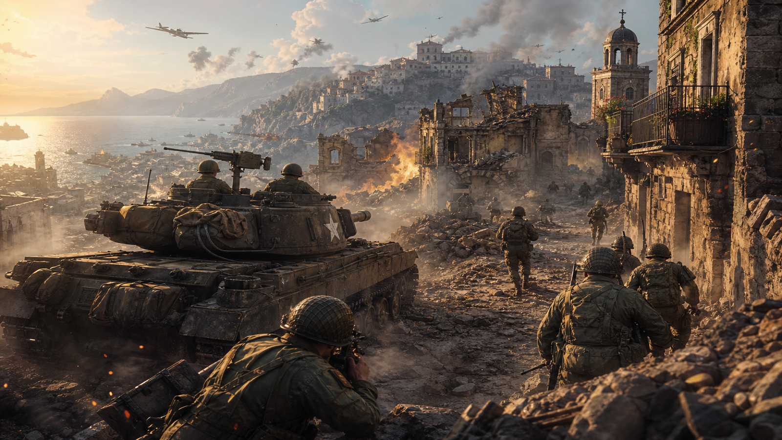 Company of Heroes 3 original game remake reference artwork 2