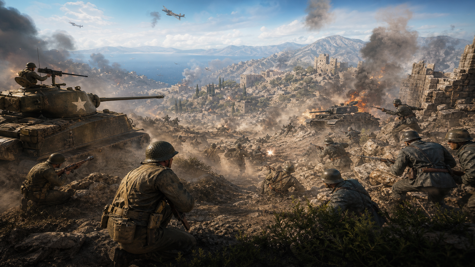 Company of Heroes 3 original game remake reference artwork 3