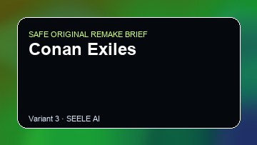 Conan Exiles original game remake reference artwork 3
