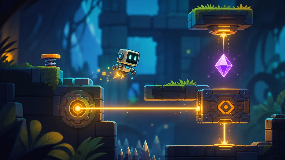 Construct 3 game prototyping visual showing lp feature 03