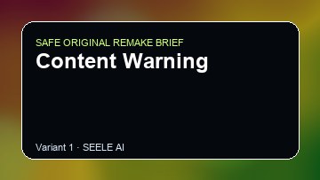 Content Warning original game remake reference artwork 1