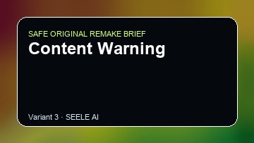 Content Warning original game remake reference artwork 3
