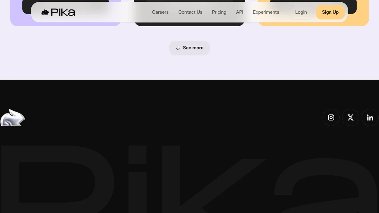 Pika vs Hailuo for Short-Form Creator Videos: Effects or Keyframe Control?: official pika public product or documentation page