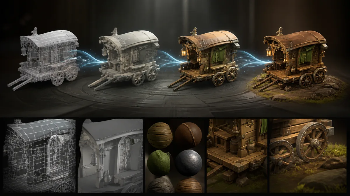 3D model format conversion visual showing lp scenario 01
