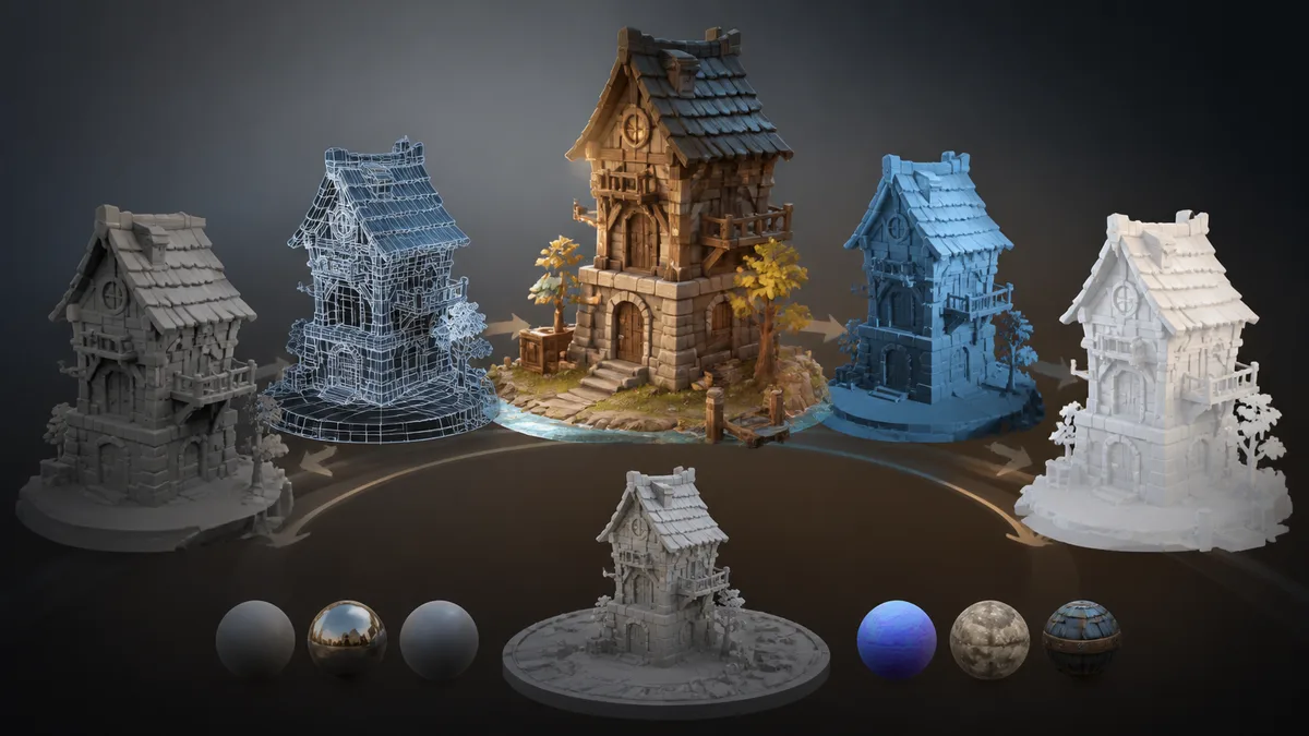 3D model format conversion visual showing lp scenario 02