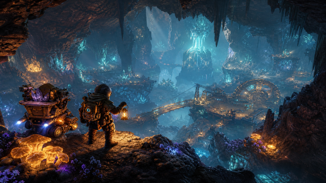 Core Keeper Caverns original game remake reference artwork 2