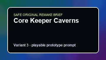 Core Keeper Caverns original core keeper caverns diy game reference artwork 3