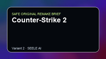 Counter-Strike 2 original game remake reference artwork 2